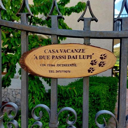 Villa A Due Passi Dai Lupi à Civitella Alfedena Extérieur photo