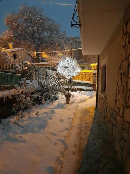 Villa A Due Passi Dai Lupi à Civitella Alfedena Extérieur photo